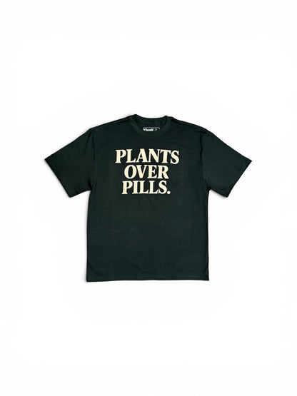 CHRONIK™ “Plants Over Pills” Oversized Tee