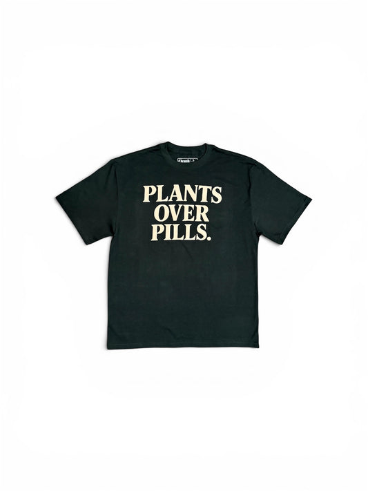 CHRONIK™ “Plants Over Pills” Oversized Tee