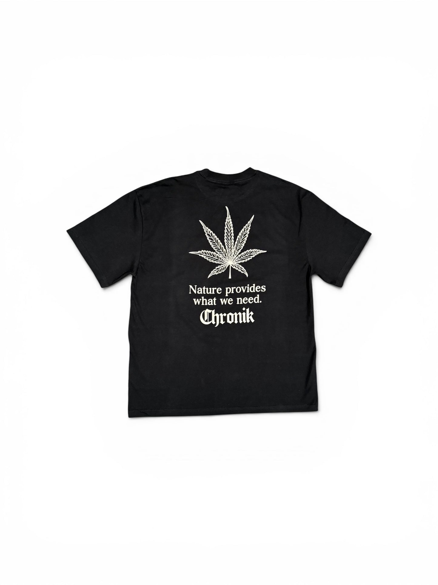 CHRONIK™ “Plants Over Pills” Oversized Tee