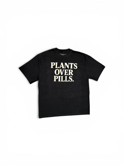 CHRONIK™ “Plants Over Pills” Oversized Tee