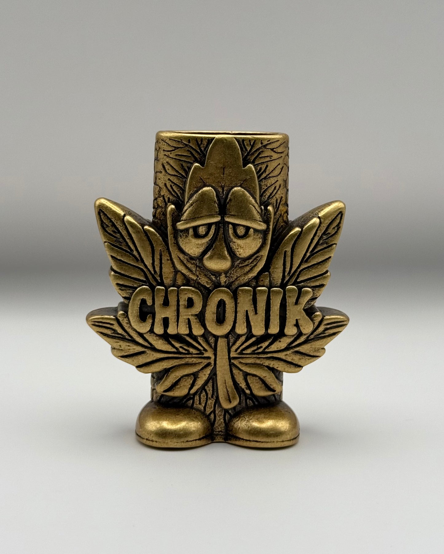 CHRONIK™ Gold Lighter Holder — Limited Collector’s Edition