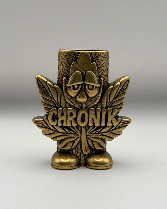 CHRONIK™ Gold Lighter Holder — Limited Collector’s Edition